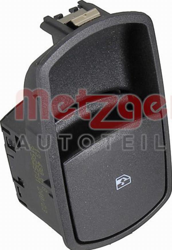 Metzger 09161244 — Przełącznik, podnośnik szyby
