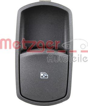 Metzger 0916717 — Przełącznik, podnośnik szyby
