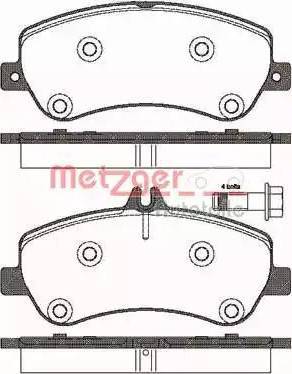 Meyle 025 248 6720 - KLOCKI HAM. DB P. X204 GLK220-350 08-