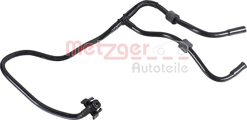 Metzger 2421907 - PRZEWÓD CHŁODNICY FIAT DUCATO 2.3 D 06-