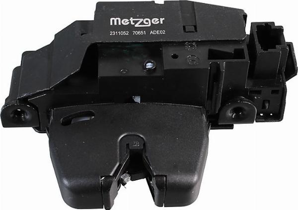 Metzger 2311052 — Zamek pokrywy tylnej