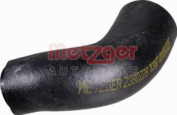 Metzger 2380228 — Wąż, wentylacja skrzyni korbowej