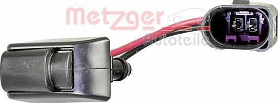 Metzger 2220618 - DYSZA SPRYSKIWACZA SKODA OCTAVIA II.III. SCALA 02.04- PR-LE PRZÓD