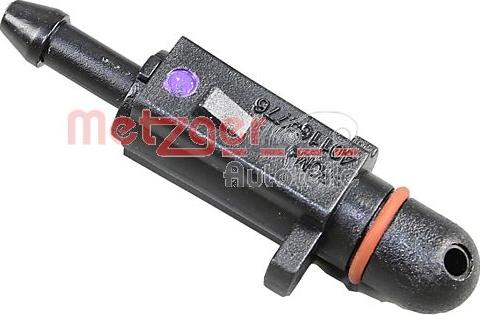Metzger 2220826 — Dysza płynu spryskiwacza, spryskiwacz szyby czołowej