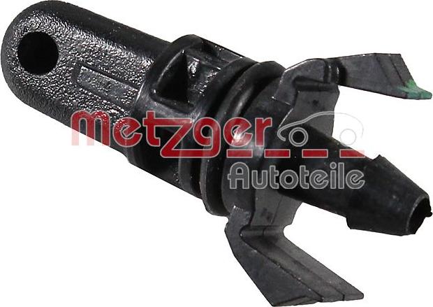 Metzger 2221144 - DYSZA SPRYSKIWACZA DACIA LOGAN MCV. RENAULT LOGAN I 02.07- TYŁ