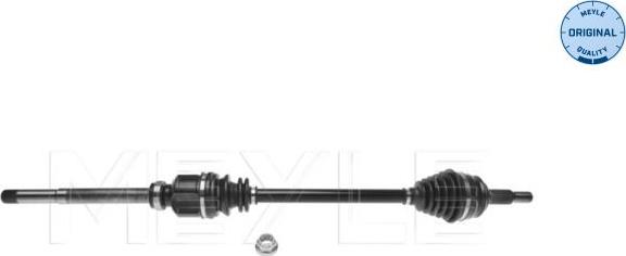 Meyle 40-14 498 0096 - PÓŁOŚ CITROEN C4 1.2PURETECH PR. 933MM OPEL-PEUGEOT