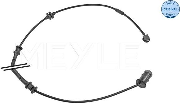 Meyle 614 527 0001 — Styk ostrzegawczy, zużycie okładzin hamulcowych