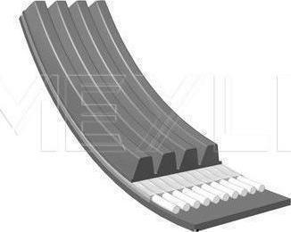Meyle 050 004 0825 - PASEK WIELOROWKOWY 4PK825