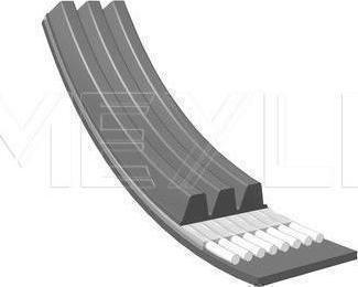 Meyle 050 003 0740 - PASEK WIELOROWKOWY 3PK740
