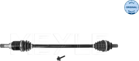 Meyle 014 498 1002 - PÓŁOŚ RENAULT TWINGO III PR TYLNA OŚ