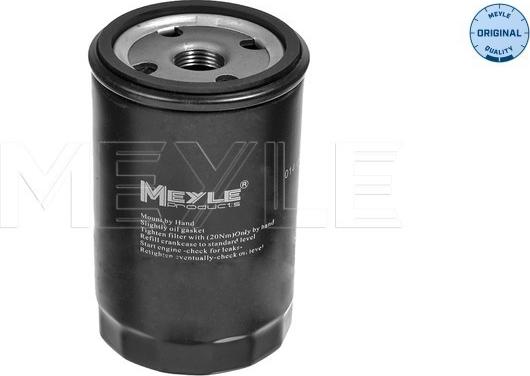 Meyle 014 018 0001 - FILTR OLEJU DB M102-103 W124-2