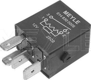 Meyle 014 830 0006 — Przekaźnik, pompa paliwowa