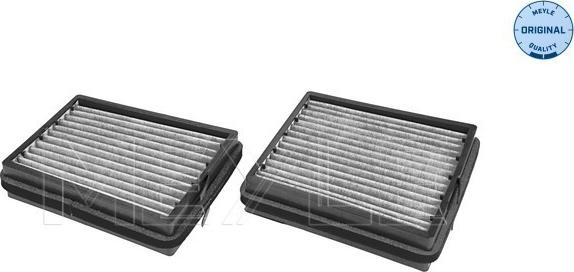 Meyle 012 320 0012/S - FILTR KABINY DB CLK. KLASA C.CLC 03.01-06.11 Z AKTYWNYM WĘGLEM 2SZT.
