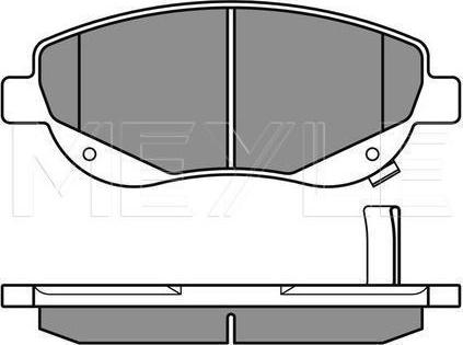 Meyle 025 249 4619/W - KLOCKI HAM. TOYOTA P. AVENSIS 09- Z CZUJNIKIEM