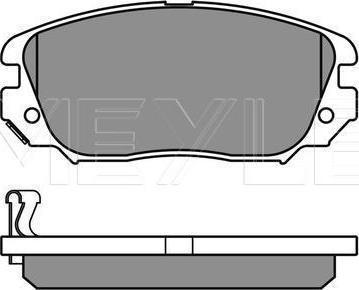Meyle 025 244 1519/W - KLOCKI HAM. OPEL P. INSIGNIA 08- Z CZUJNIKIEM