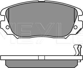 Meyle 025 244 1519/W - KLOCKI HAM. OPEL P. INSIGNIA 08- Z CZUJNIKIEM