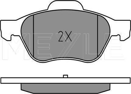 Meyle 025 245 3518 - KLOCKI HAM. RENAULT P. MEGANE-SCENIC 05-