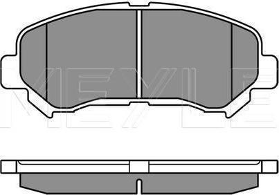 Meyle 025 246 3217/PD - KLOCKI HAM. NISSAN P. QASHQAI-X-TRAIL 07-