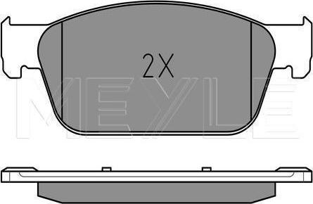 Meyle 025 246 2318/W - KLOCKI HAM. VW P. T5 03- Z CZUJNIKIEM