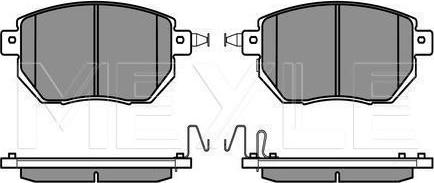 Meyle 025 240 5615/W - KLOCKI HAM. NISSAN P. MAXIMA 03-  USA Z CZUJNIKIEM