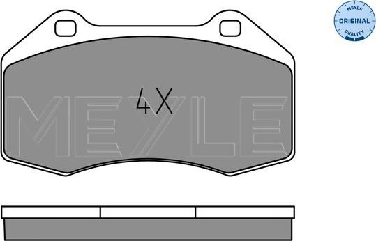 Meyle 025 241 6215 - KLOCKI HAM. RENAULT P. CLIO-MEGANE 2.0 04-