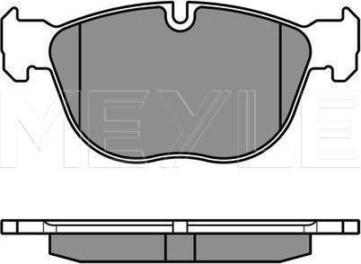 Meyle 025 241 7019 - KLOCKI HAM. BMW P. E70-E71 X5-X6 3.0-4.8 08-