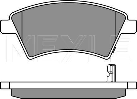 Meyle 025 243 9116/W - KLOCKI HAM. FIAT P. SEDICI 06--SUZUKI SX4 06- Z CZUJNIKIEM