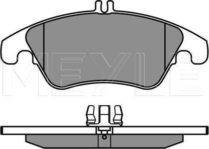 Meyle 025 243 1019 - KLOCKI HAM. DB P. W204 07- -W212 09-
