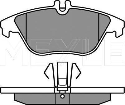 Meyle 025 242 5317 - KLOCKI HAM. DB T. W204 07-