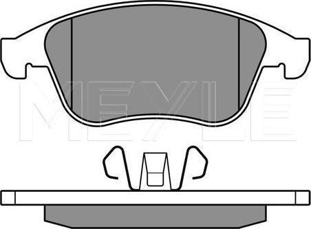 Meyle 025 247 1018 - KLOCKI HAM. RENAULT P. LAGUNA 07--MEGANE 08--SCENIC 09-