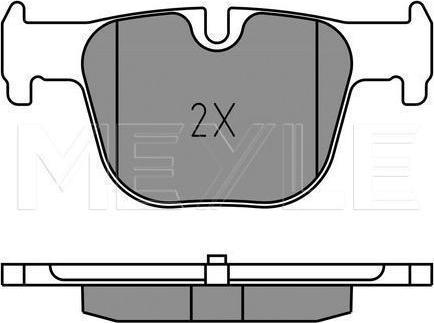 Meyle 025 255 1417 - KLOCKI HAM. BMW T. 3-4 11-