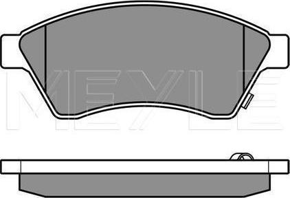 Meyle 025 250 3118/PD - KLOCKI HAM. OPEL P. ASTRA J 09- DLA TARCZY 276
