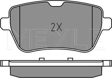 Meyle 025 250 7119 - KLOCKI HAM. DB T. W222-C217-R231 12-