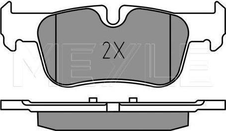 Meyle 025 253 3116 - KLOCKI HAM. BMW T. 2-X1 1.5-2.0 13-