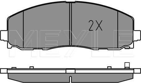 Meyle 025 253 7919 - KLOCKI HAM. JEEP P. WRANGLER 2.0-2.2 D 17-