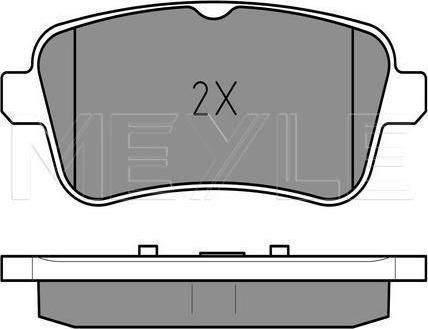 Meyle 025 252 1518 - KLOCKI HAM. DB T. W166-X166 GL-ML 11-