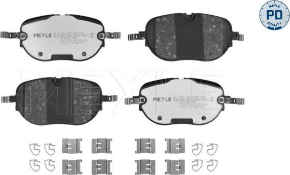 Meyle 025 264 0815/PD - KLOCKI HAM. VW P. ID.3 21-