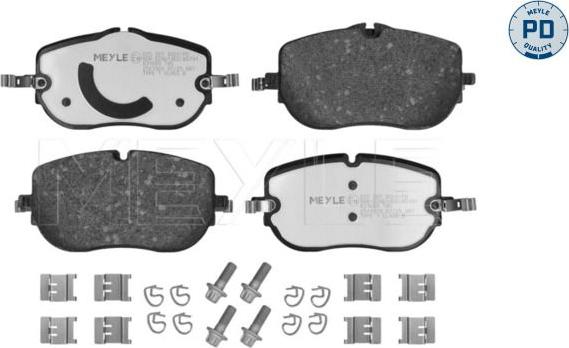 Meyle 025 265 9320/PD - KLOCKI HAM. DB P. W206-S206-A236-C236 1.5-2.0 21-