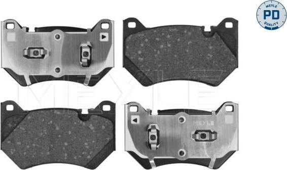 Meyle 025 261 9616/PD - KLOCKI HAM. AUDI P. Q5 2.0-3.0 TDI 16-