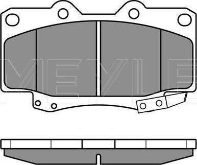 Meyle 025 216 7915/W - KLOCKI HAM. TOYOTA P. LANDCRUISER 3.0TD 96- Z CZUJNIKIEM