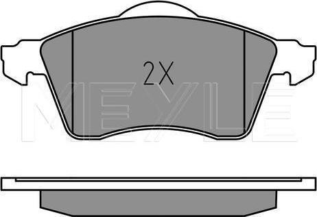 Meyle 025 218 8319/PD - KLOCKI HAM. VW P. T4 1.9-2.5 TDI 90-03