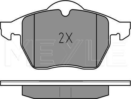 Meyle 025 218 2919 - KLOCKI HAM. OPEL P. VECTRA B