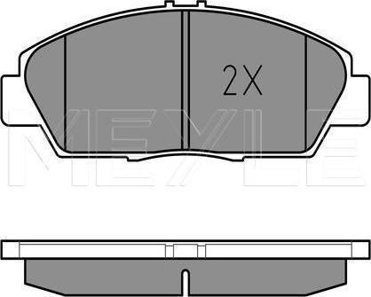 Meyle 025 218 7918/W - KLOCKI HAM. HONDA P. ACCORD-HR-V-LEGEND 91- Z CZUJNIKIEM