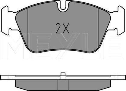 Meyle 025 239 3517 - KLOCKI HAM. BMW P. E81-90-91