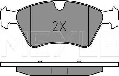 Meyle 025 239 2221 - KLOCKI HAM. DB P. W164 ML-X164
