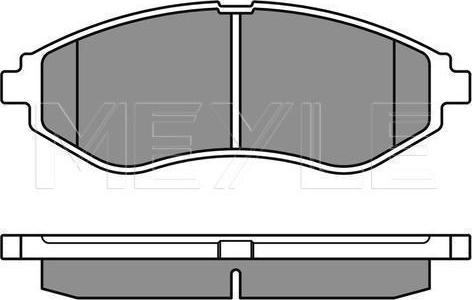 Meyle 025 239 7417 - KLOCKI HAM. CHEVROLET P. KALOS
