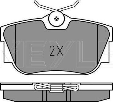 Meyle 025 234 4616/PD - KLOCKI HAM. VW T. SHARAN-GALAXY 00--T4 16 97-