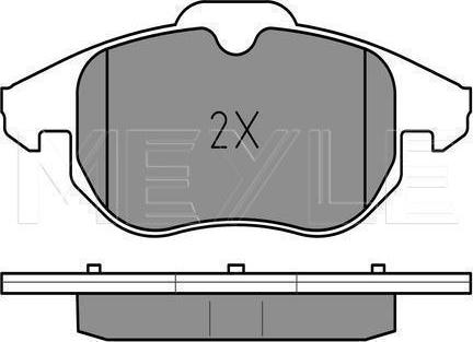 Meyle 025 234 0220 - KLOCKI HAM. OPEL P. VECTRA C