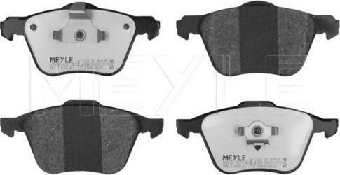 Meyle 025 235 9018/PD — Zestaw klocków hamulcowych, hamulce tarczowe