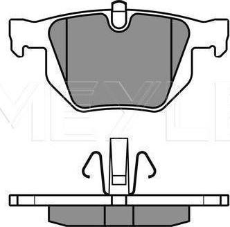 Meyle 025 235 5017 - KLOCKI HAM. BMW T. E90-E91